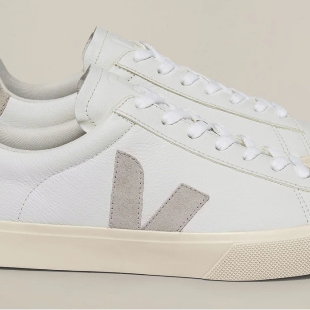 White and Gray Sneakers